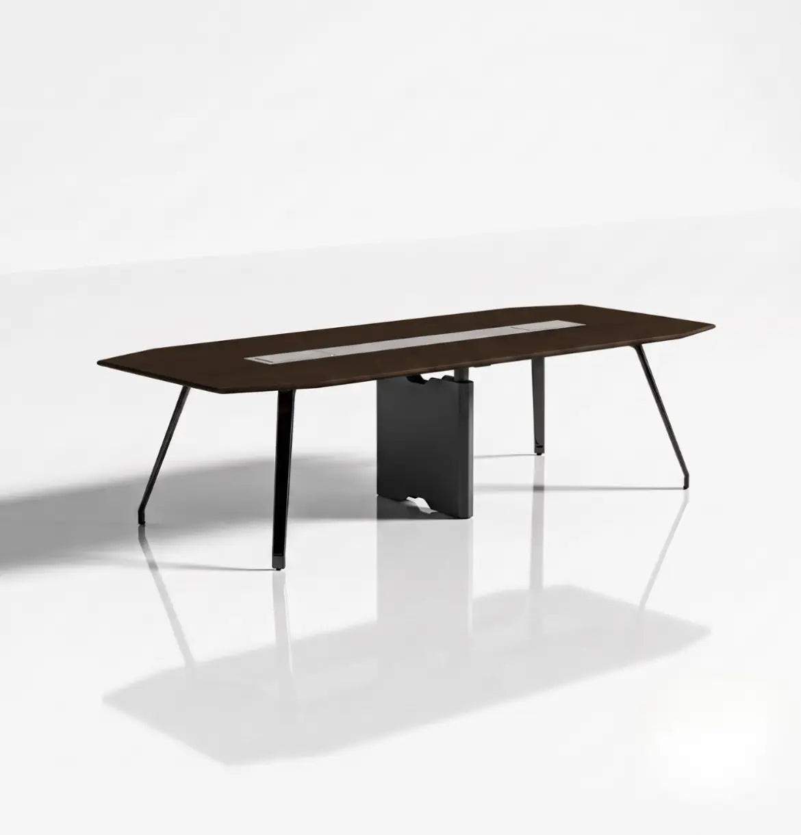 Gaddi Conference Table (8-14 Pax) Consumer KANO CY08 Dark Chocolate Walnut 3200 8-10 Weeks