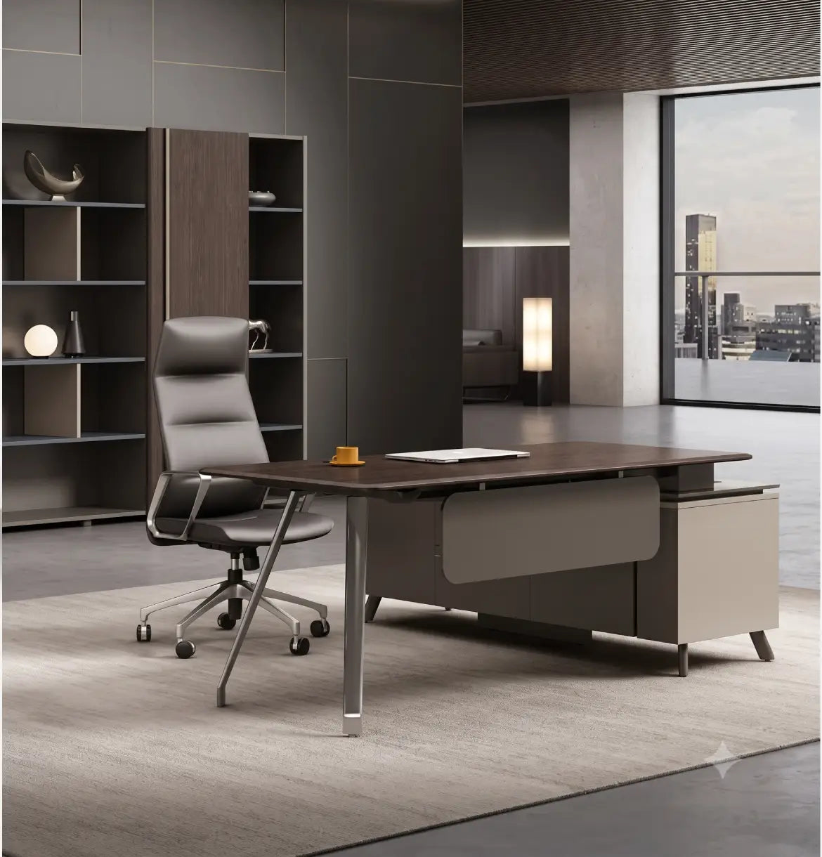 Gaddi Executive Desk (2 Sizes) Consumer KANO