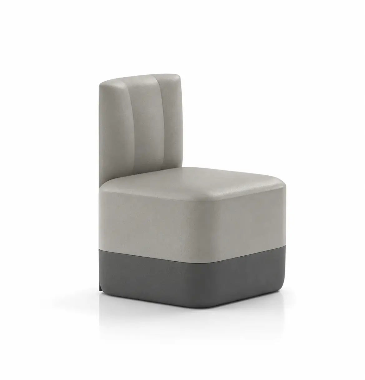 Garden Cubes with Backrest Consumer BAFCO Khaki Vegan Leather 8-10 Weeks