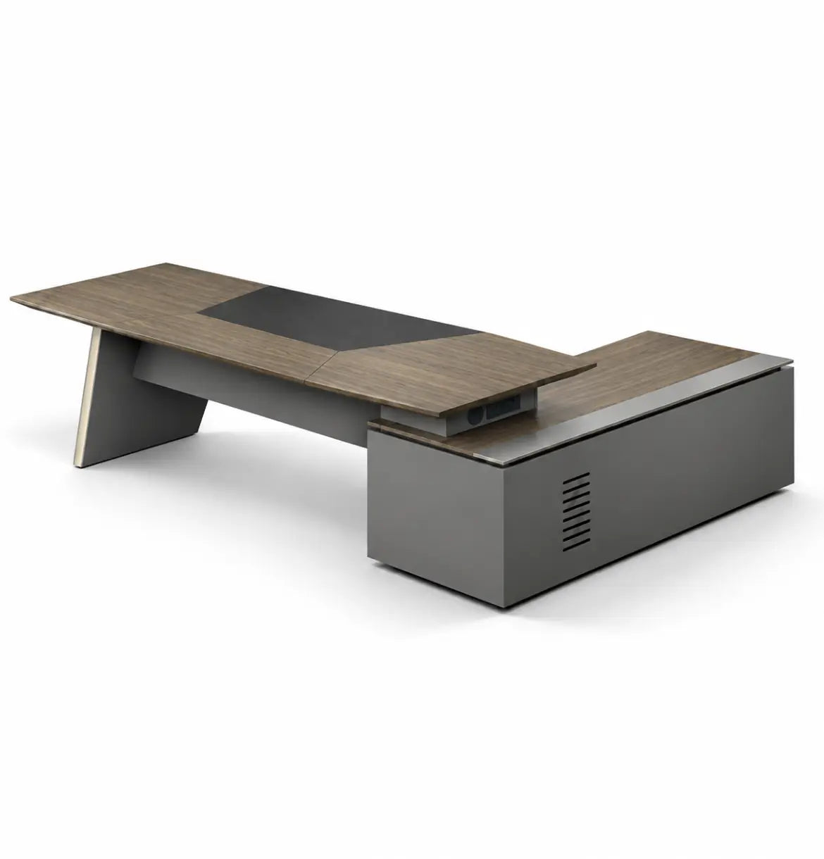 Gerry Executive Desk Consumer KANO CF08 Walnut Hairline 2000 8-10 Weeks