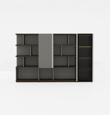 Gerry Executive Wall Storage Consumer KANO CF08 Walnut Hairline 3100 8-10 Weeks