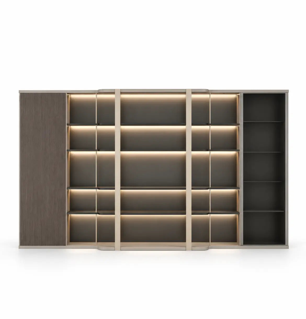 Gramy Executive Wall Storage Consumer KANO CY08 Dark Chocolate Walnut 2800 8-10 Weeks