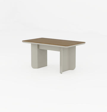Gramy Anterior Meeting Table Consumer KANO W1200 x D800 x H700mm CY19 Mocha Teakwood 8-10 Weeks