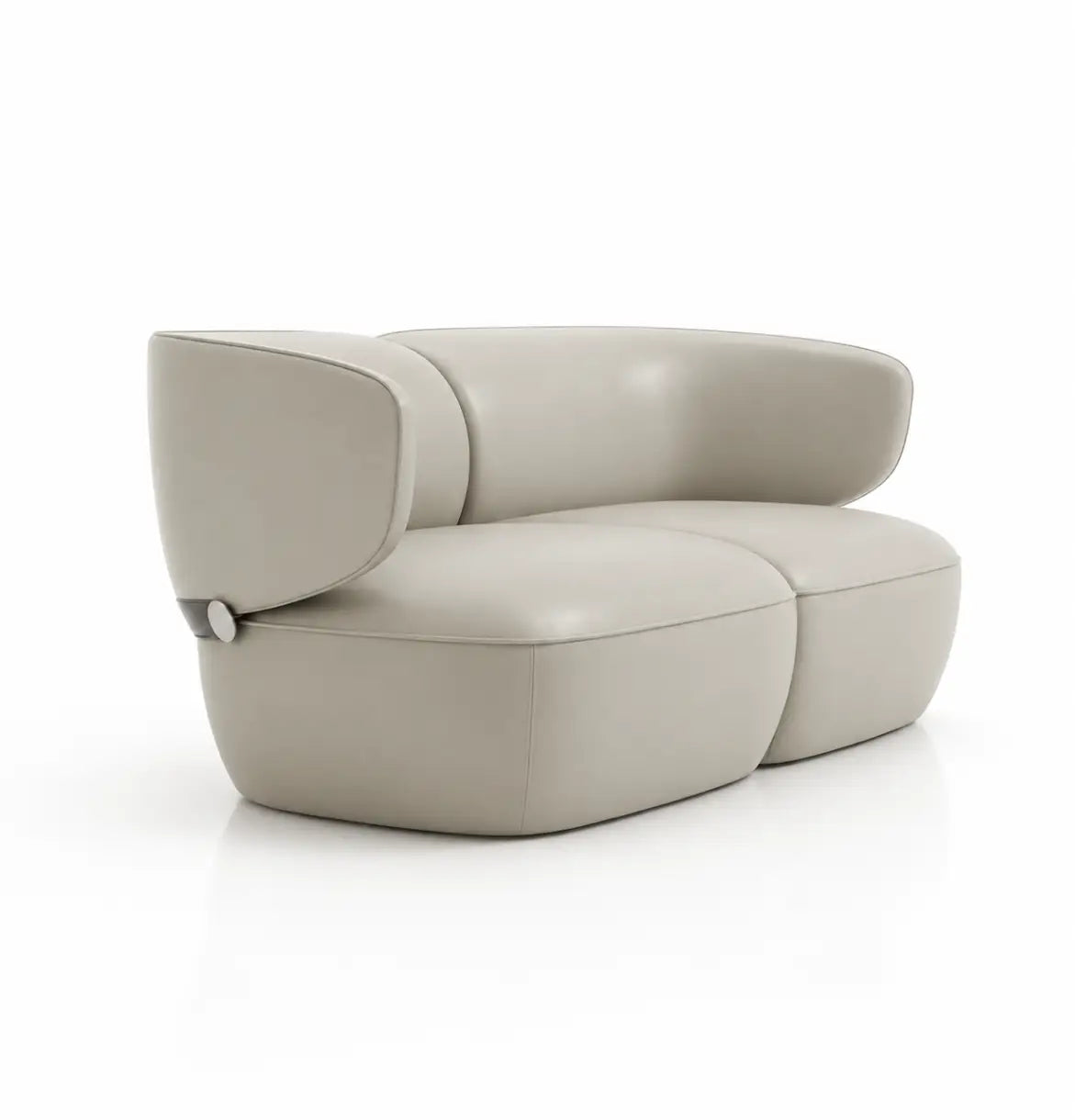 Gran 2-Seater Sofa Consumer KANO Khaki Vegan Leather 8-10 Weeks
