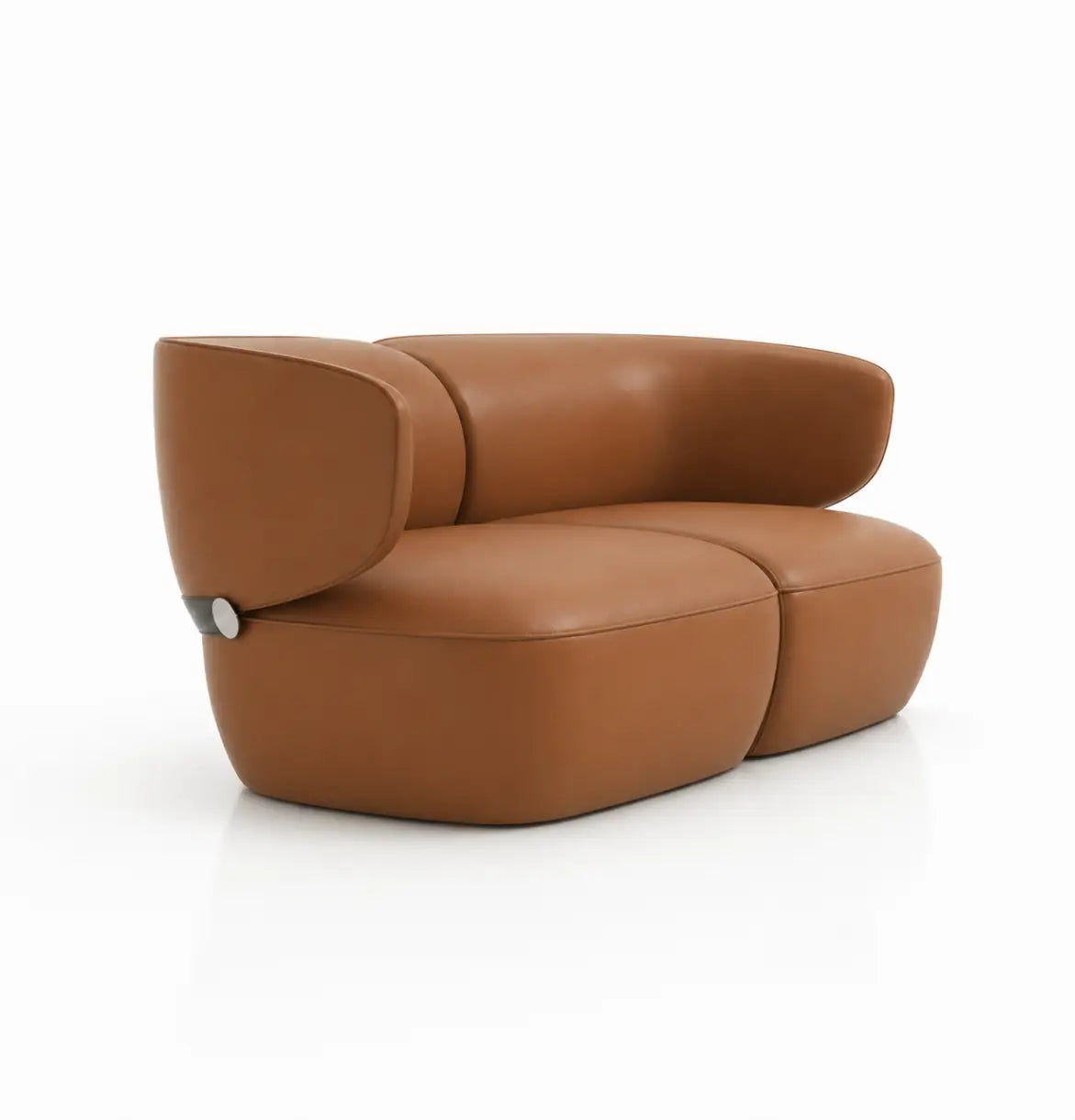 Gran 2-Seater Sofa Consumer KANO Tan Vegan Leather 8-10 Weeks