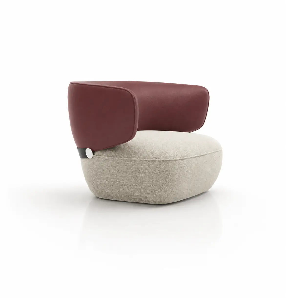 Gran Armchair Consumer KANO Beige Fabric Seat Red 8-10 Weeks