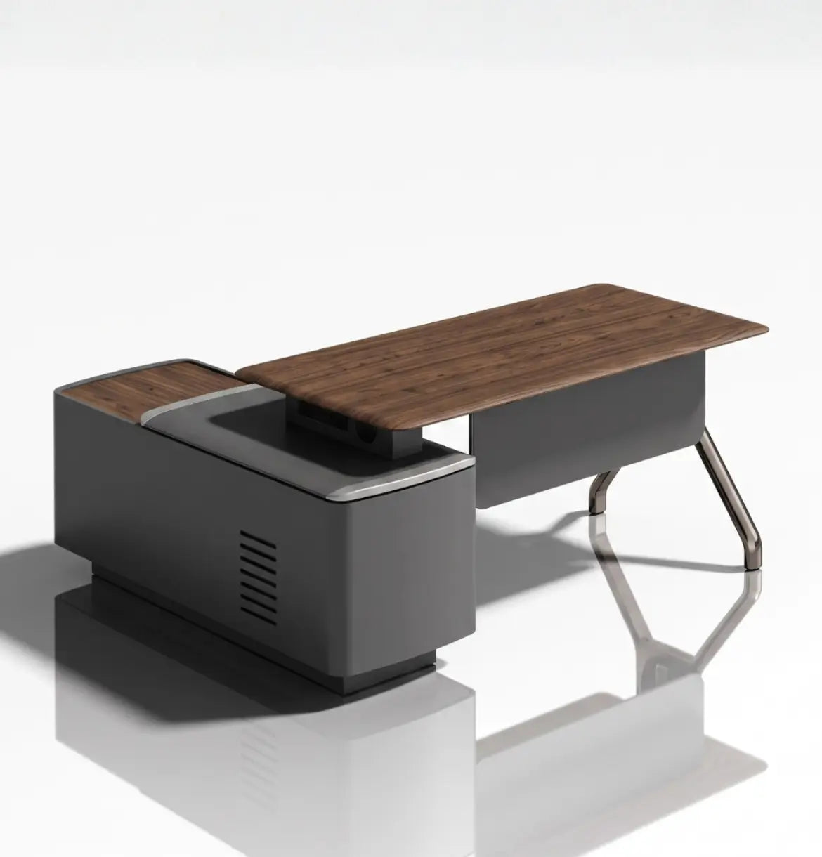 Gran Executive Desk (4 Sizes) Consumer KANO CY20 Alpine Walnut 1600 8-10 Weeks