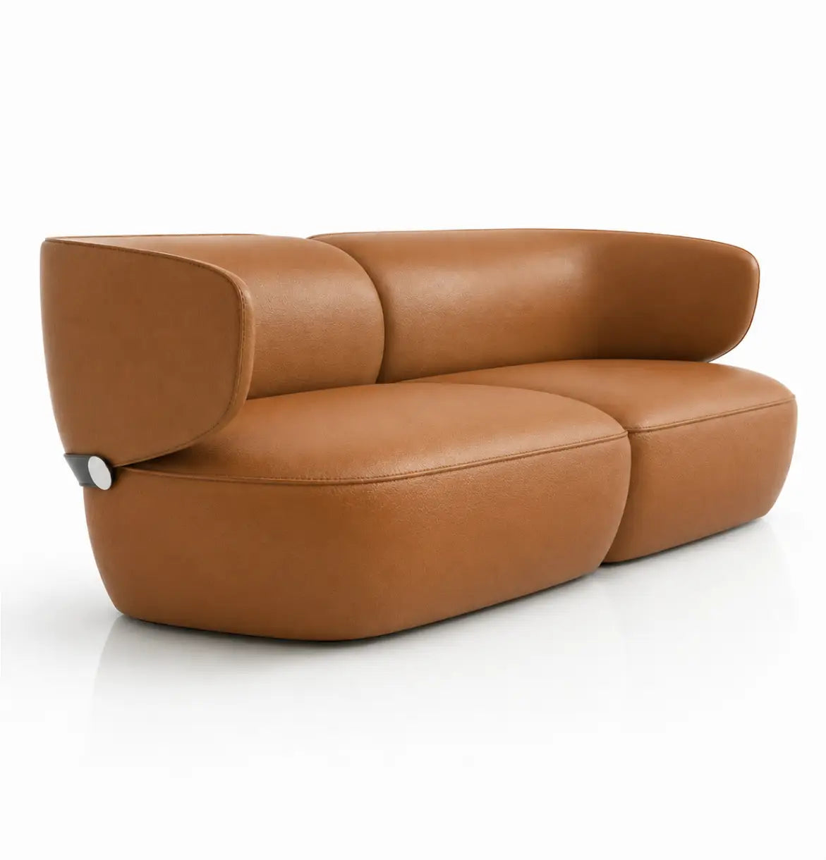 Gran 3-Seater Sofa Consumer KANO Vegan Leather Tan 8-10 Weeks