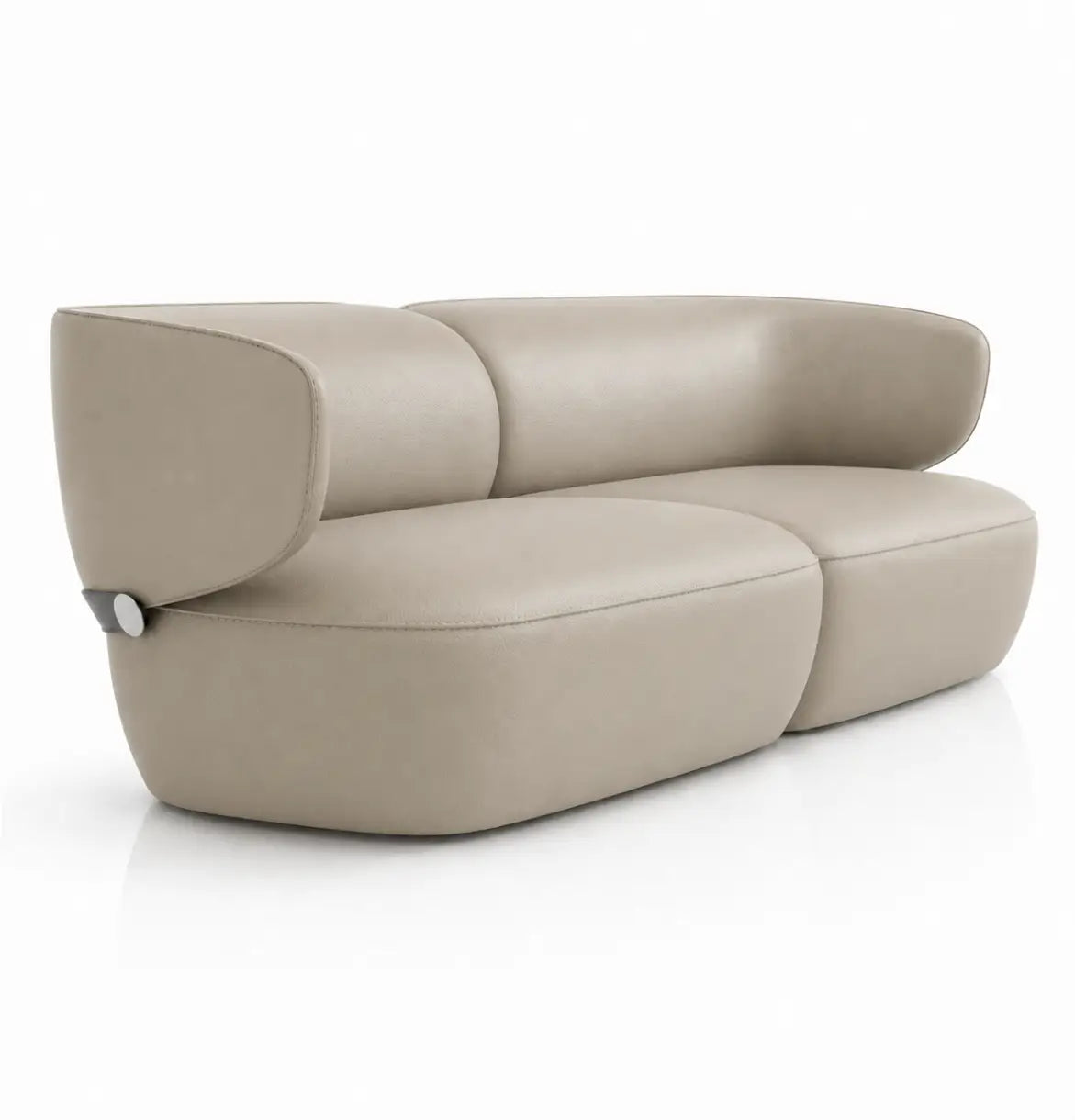 Gran 3-Seater Sofa Consumer KANO Vegan Leather Khaki 8-10 Weeks