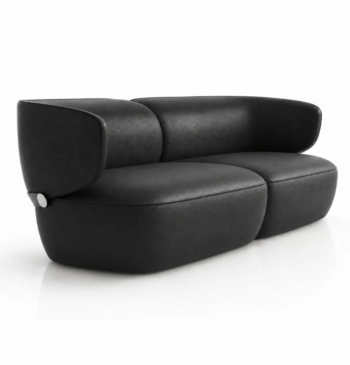 Gran 3-Seater Sofa Consumer KANO Vegan Leather Black 8-10 Weeks