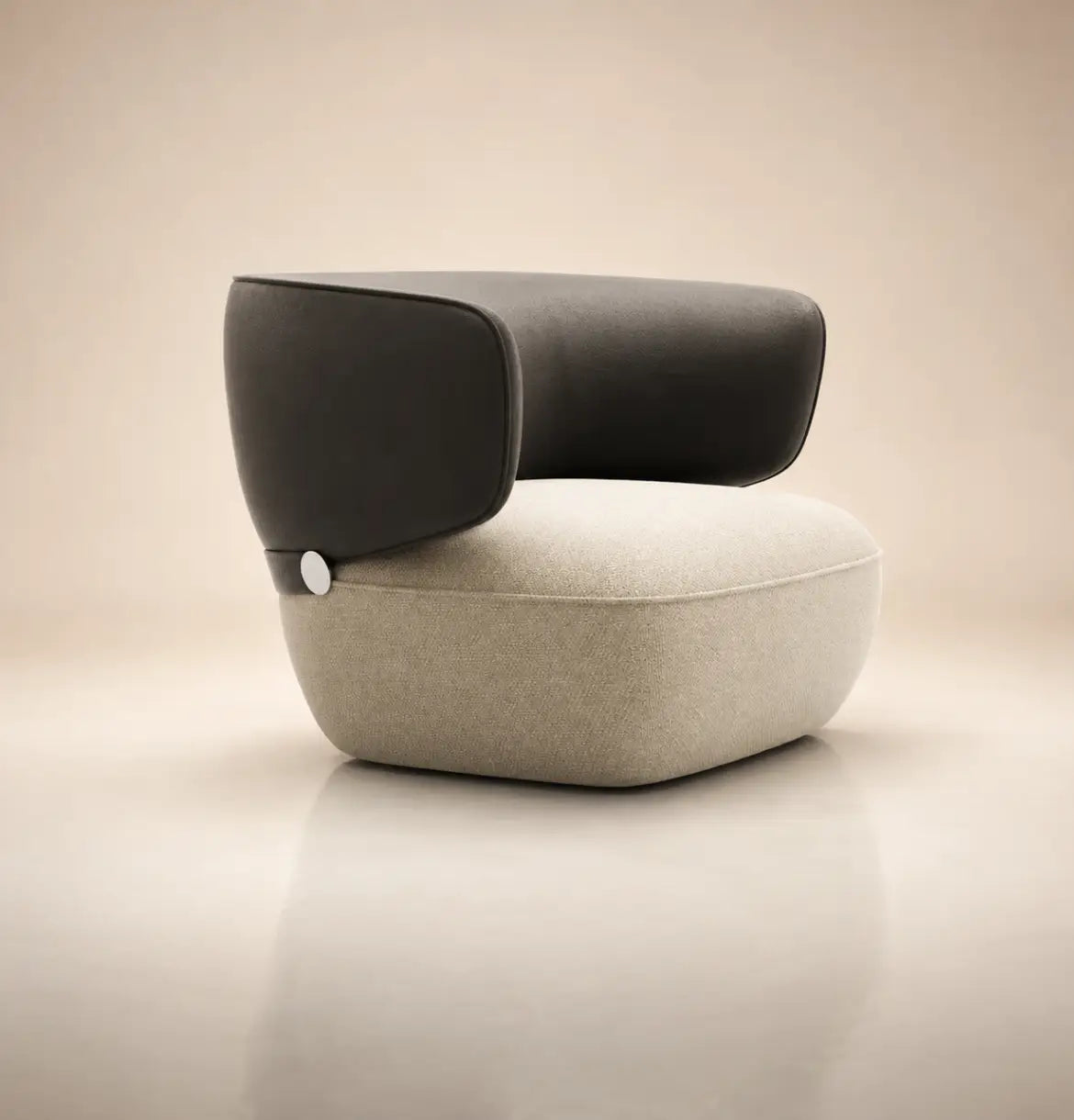 Gran Armchair Consumer KANO Beige Fabric Seat Grey 8-10 Weeks