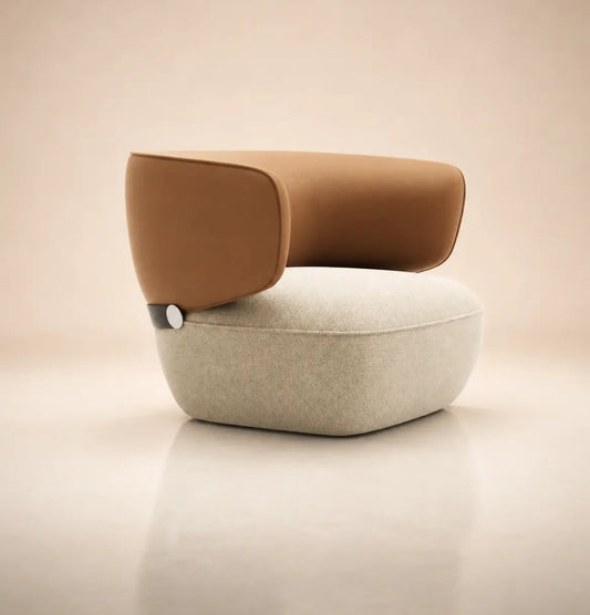 Gran Armchair Consumer KANO Beige Fabric Seat Tan 8-10 Weeks