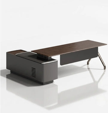 Gran Executive Desk (4 Sizes) Consumer KANO CY20 Alpine Walnut 2100 2-5 Working Days