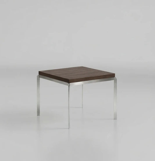 Harta Square Coffee Table Consumer KANO CF08 Walnut Hairline W600 x D600 x H450mm 8-10 Weeks