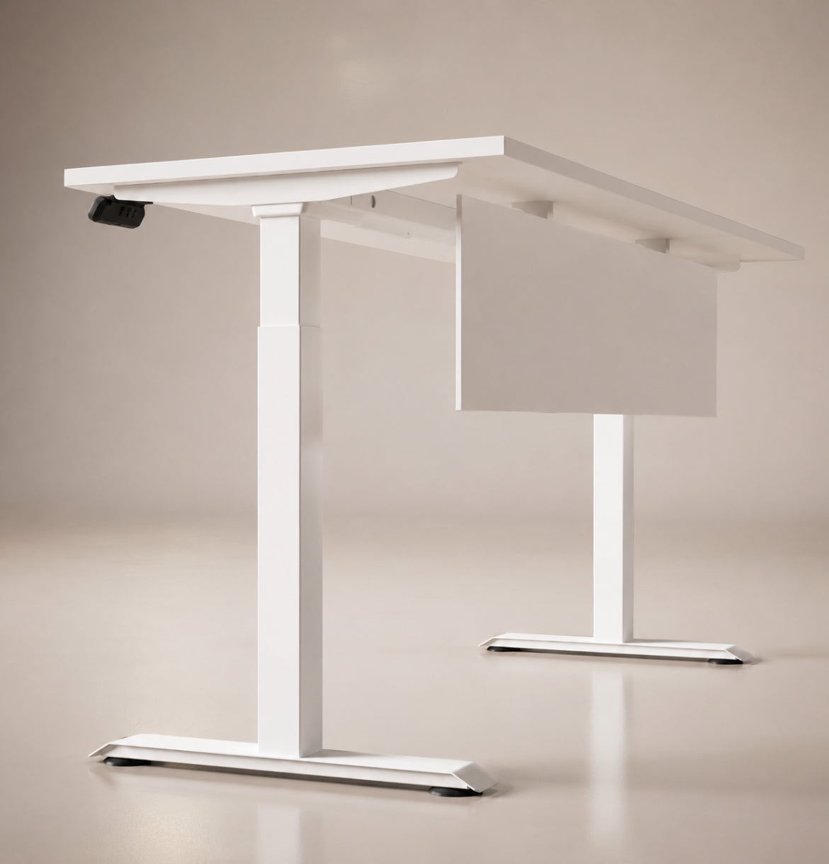 iTech Elite Sit & Stand Straight Desk Consumer KANO White W1200 x D700 x H620-1270mm 8-10 Weeks