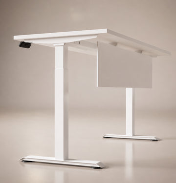 iTech Premium Sit & Stand Straight Desk Consumer KANO W1200 x D700 x H715-1210mm White 8-10 Weeks