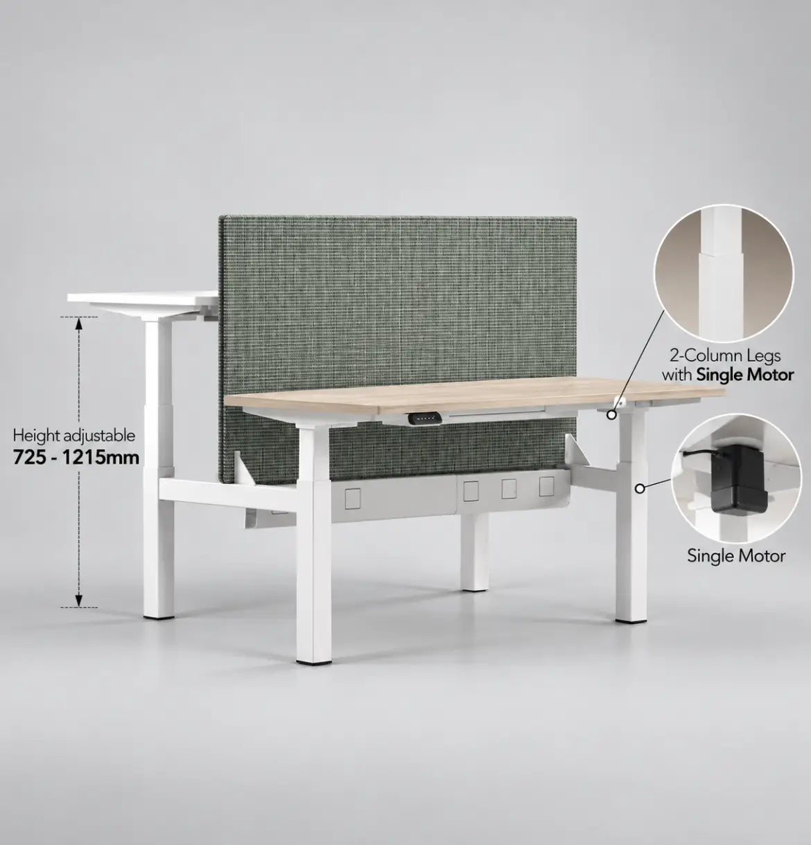 iTech Sit & Stand - Cluster of 2,4,6,8, or 10-Pax Consumer KANO