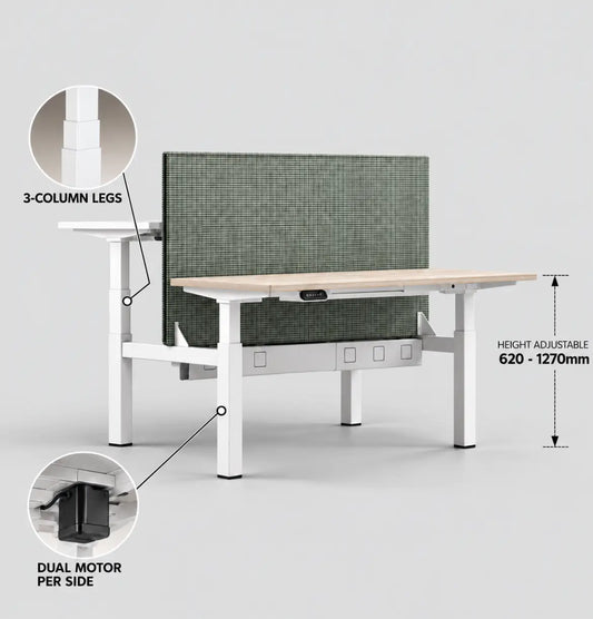 iTech Elite Sit & Stand - Cluster of 2,4,6,8, or 10-Pax Consumer KANO
