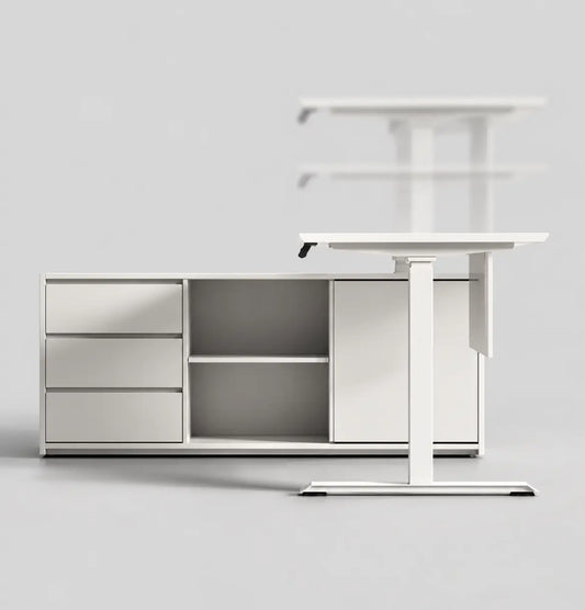 iTech Sit & Stand Desk with Return Consumer KANO