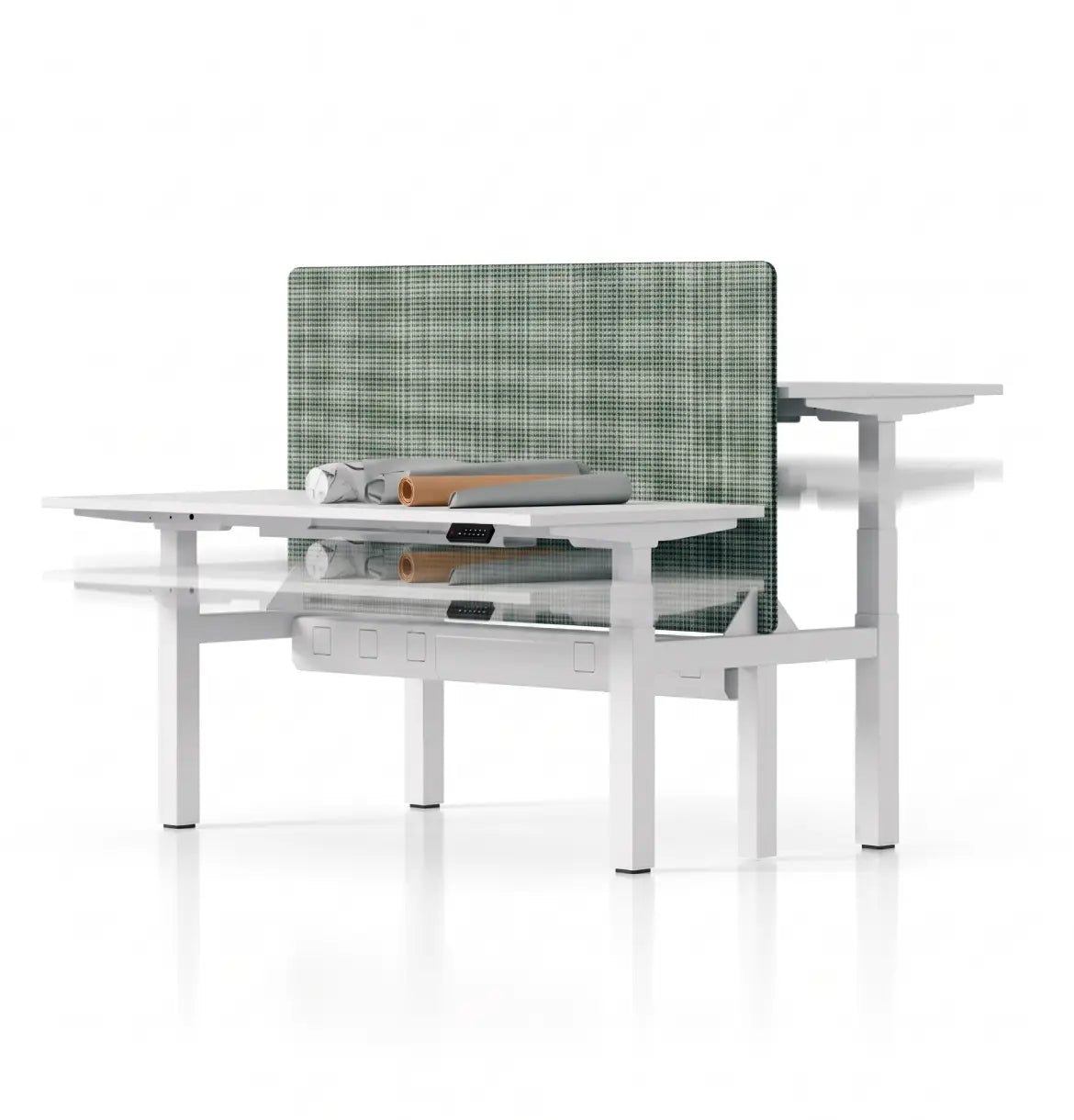 iTech Elite Sit & Stand - Cluster of 2,4,6,8, or 10-Pax Consumer KANO White 1200 8-10 Weeks