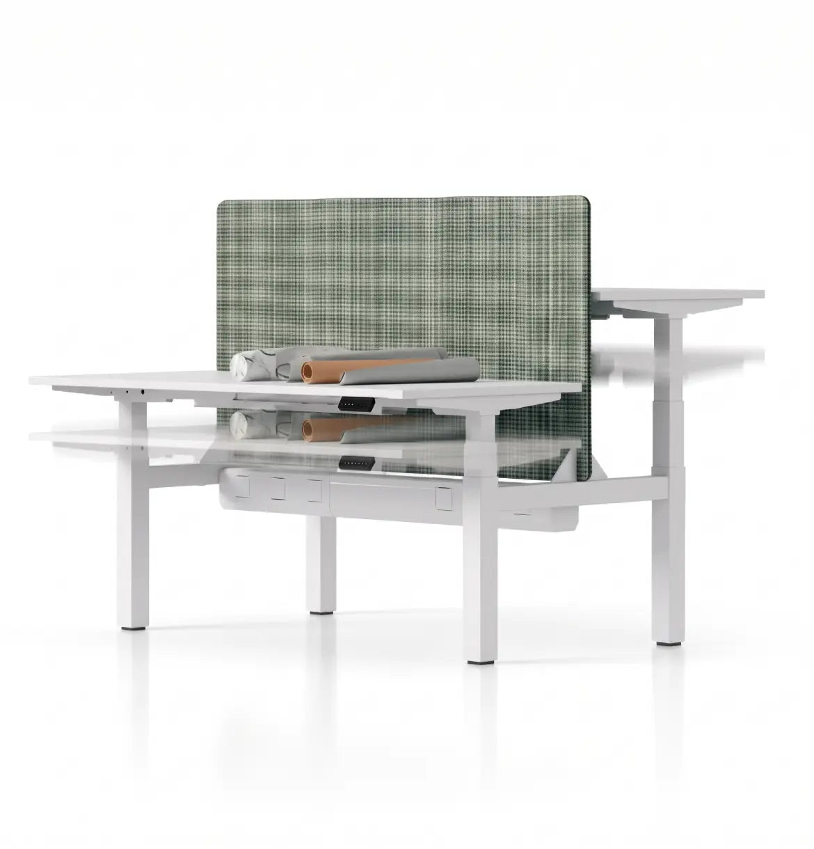 iTech Sit & Stand - Cluster of 2,4,6,8, or 10-Pax Consumer KANO White 1200 8-10 Weeks