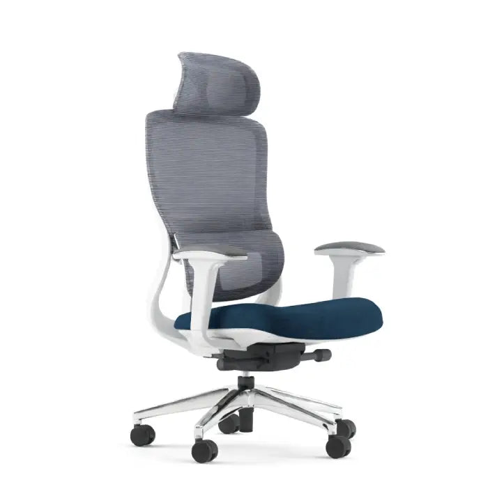 Karman Light Highback Consumer KANO Fabric Seat + Self Adjusting Synchro Mechanism Blue 8-10 Weeks