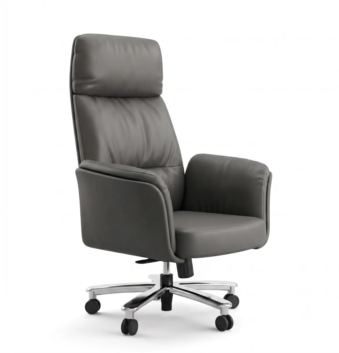 Kenyo Highback Consumer KANO Grey Genuine Leather 8-10 Weeks