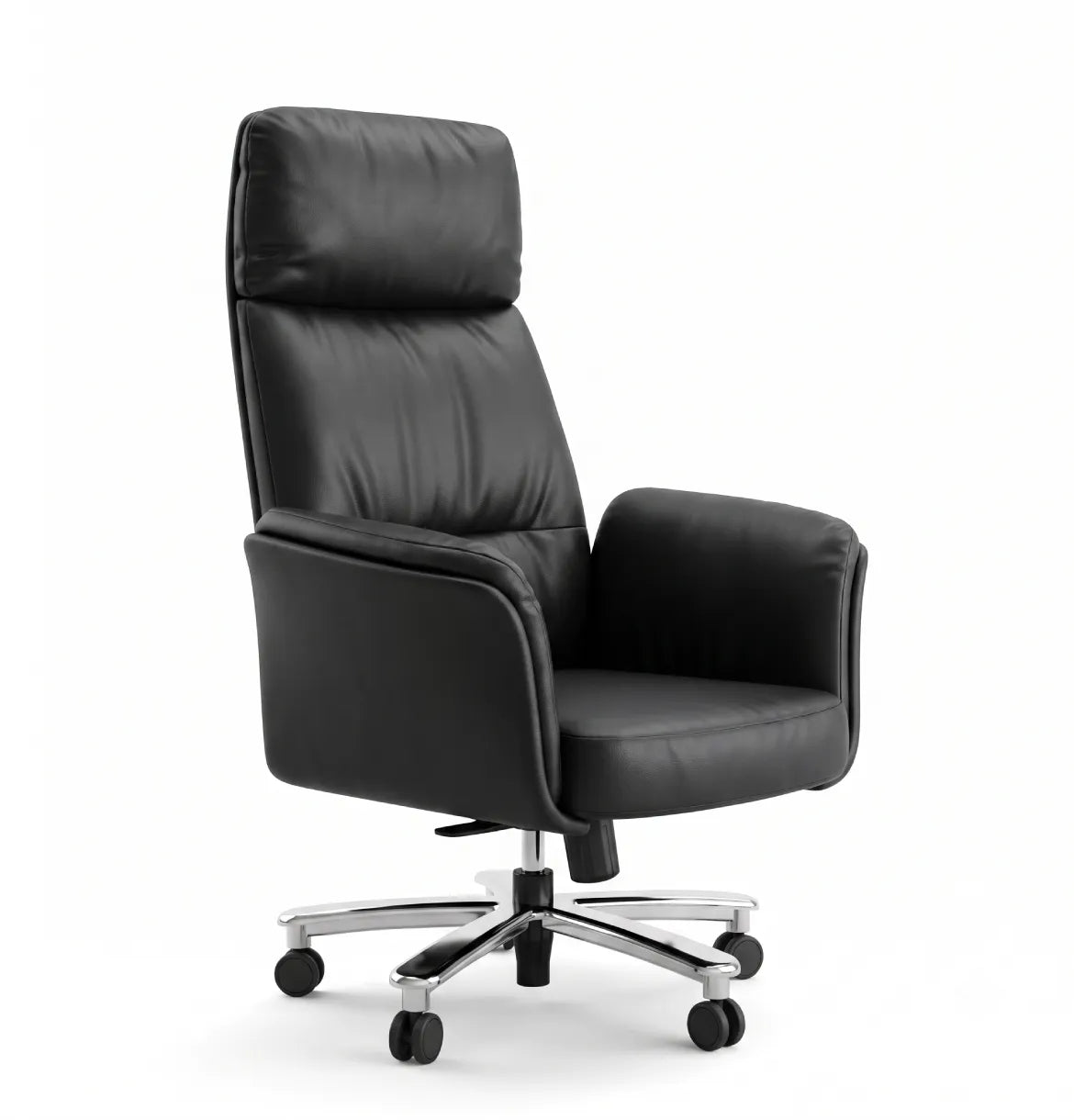 Kenyo Highback Consumer KANO Black Genuine Leather 8-10 Weeks