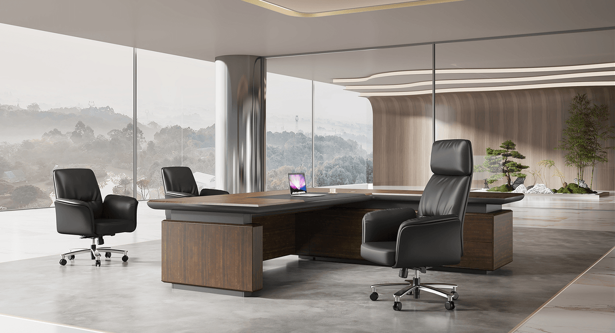 Kenyo Presidential Chairs | Luxury Italian Leather Office Seating