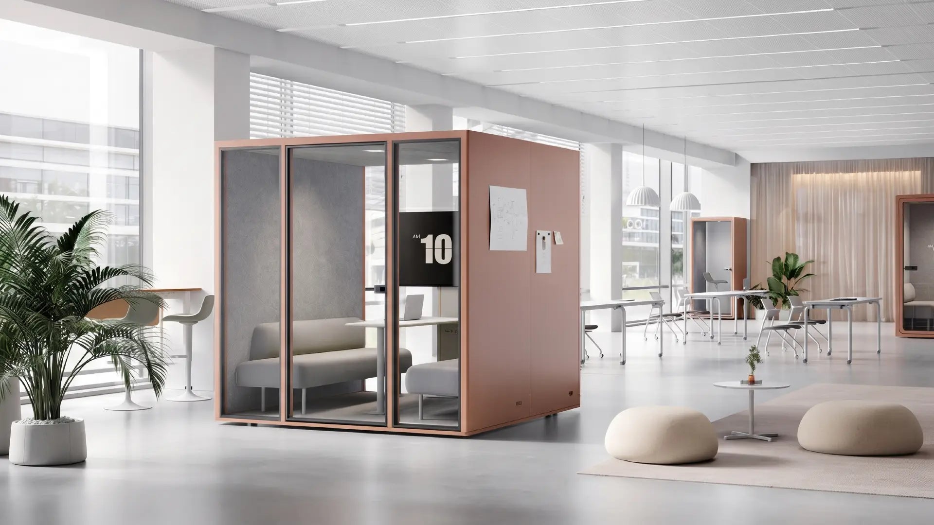 QuietQube Acoustic Pod Business BAFCO