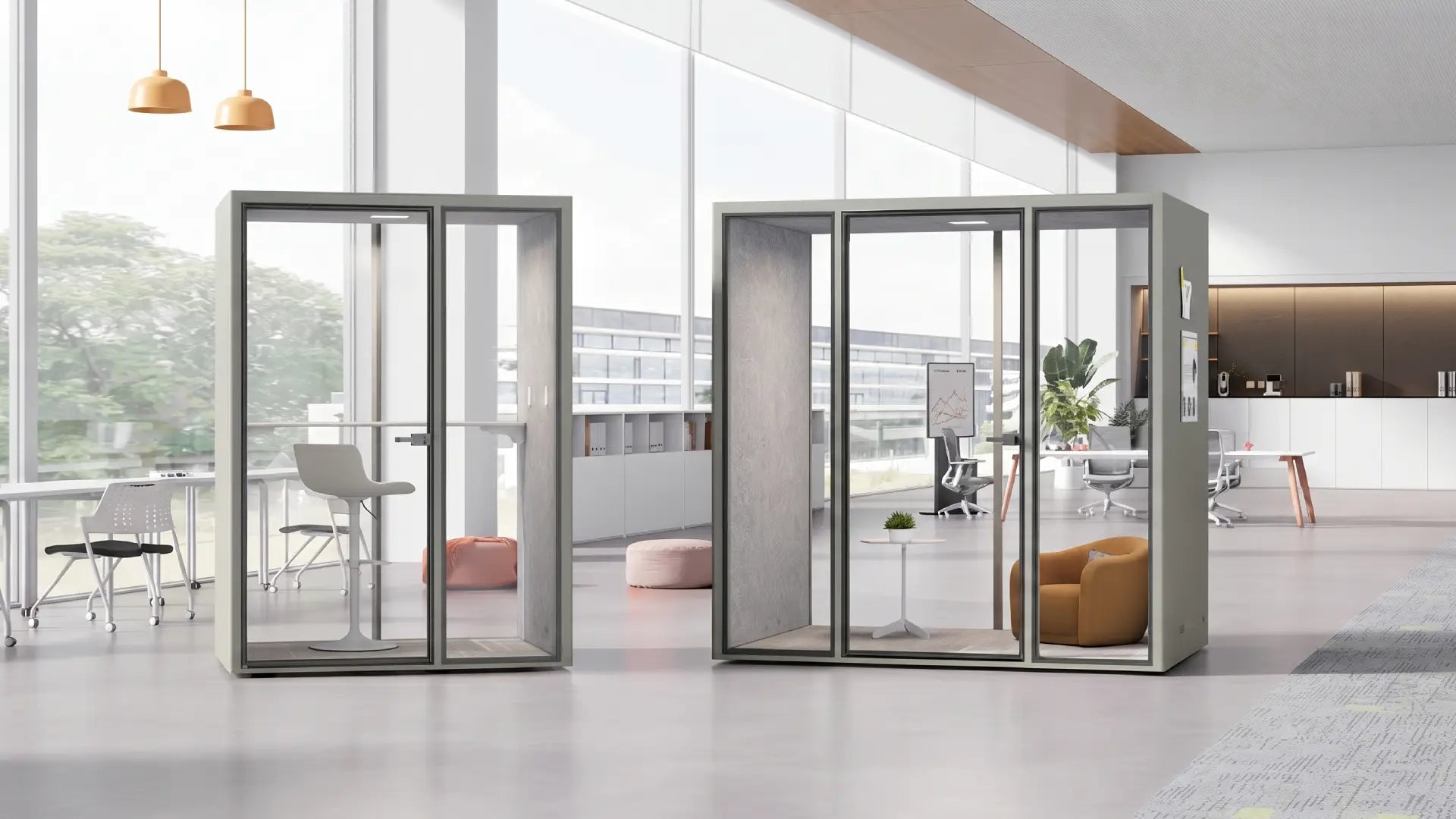 QuietQube Acoustic Pod Business BAFCO
