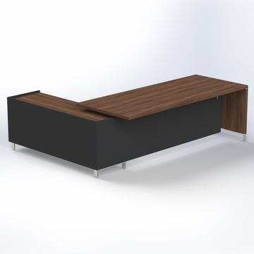 Linea Due with Credenza Return