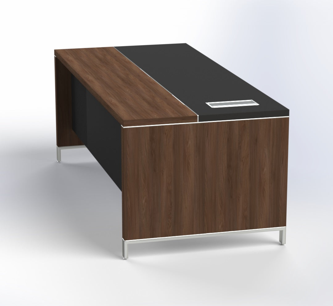 Linea Due Straight Desk (Premium) - BAFCO
