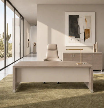 Linea Due Straight Desk Consumer BAFCO
