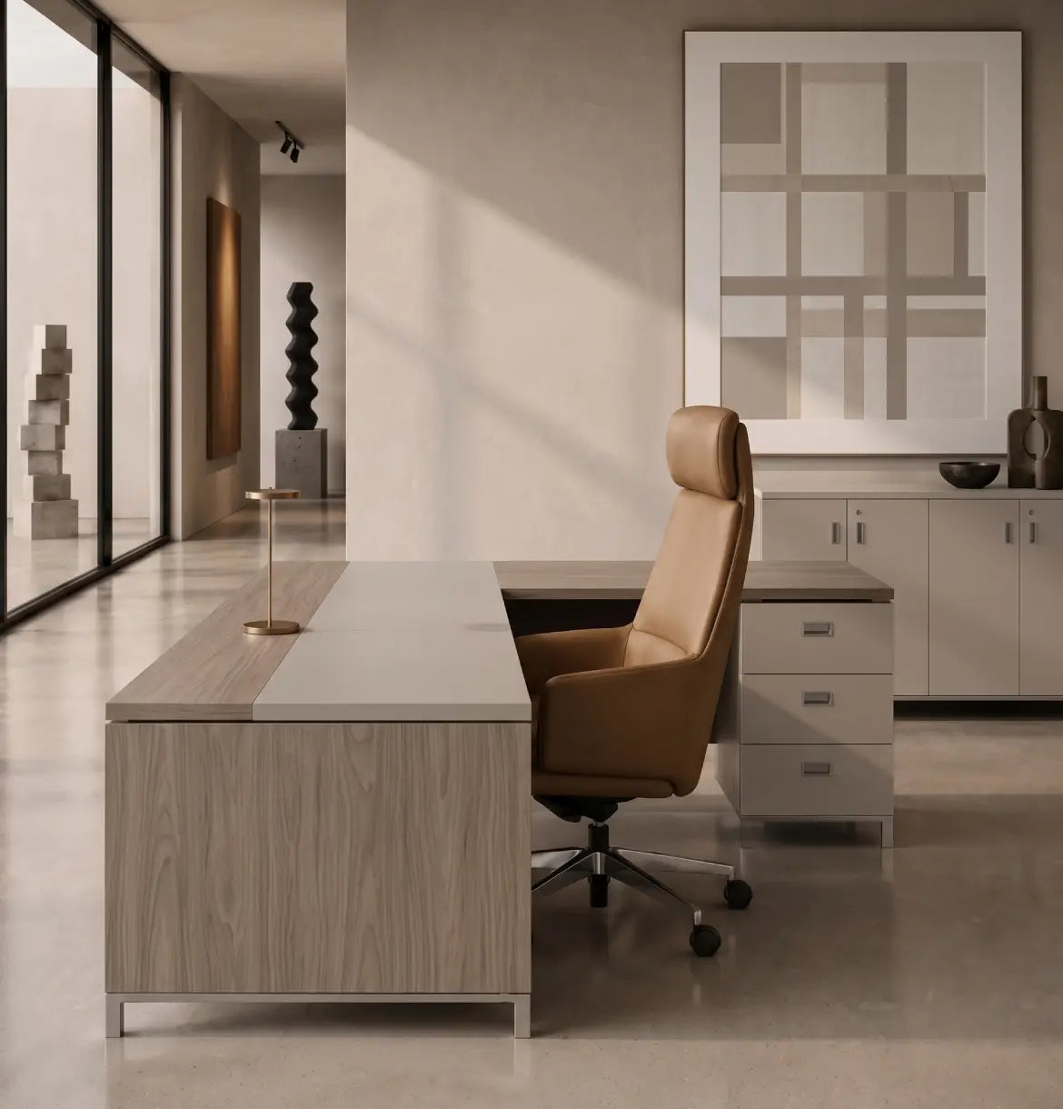 Linea Due with Hanging Pedestal (Premium) Consumer BAFCO Khaki 1600 30 Days