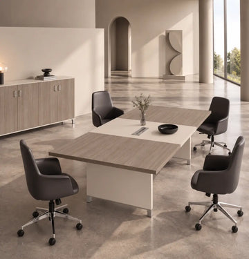 Linea Due Meeting Table Consumer BAFCO Khaki 2400 30 Days