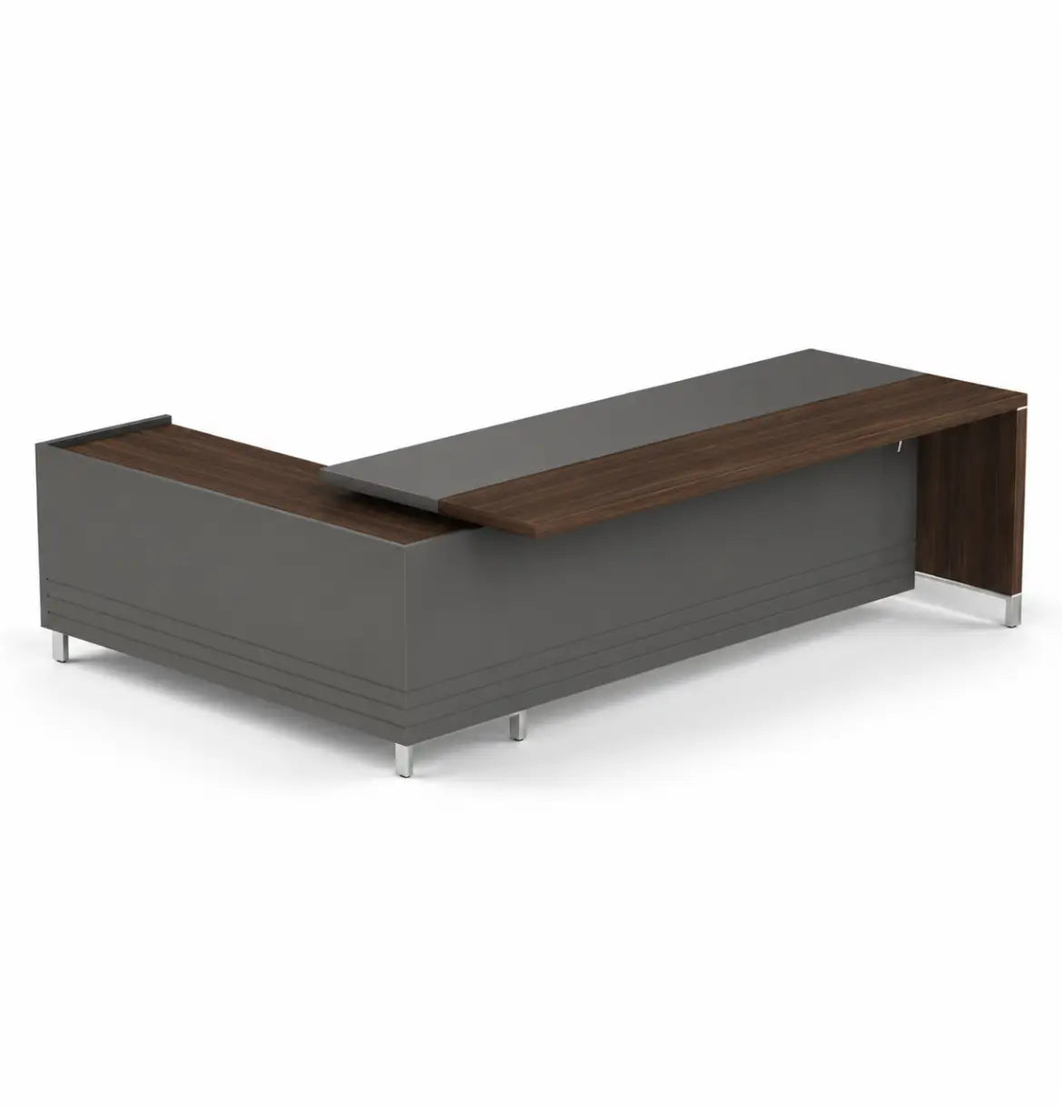 Linea Due with Credenza Return (Premium) Consumer BAFCO