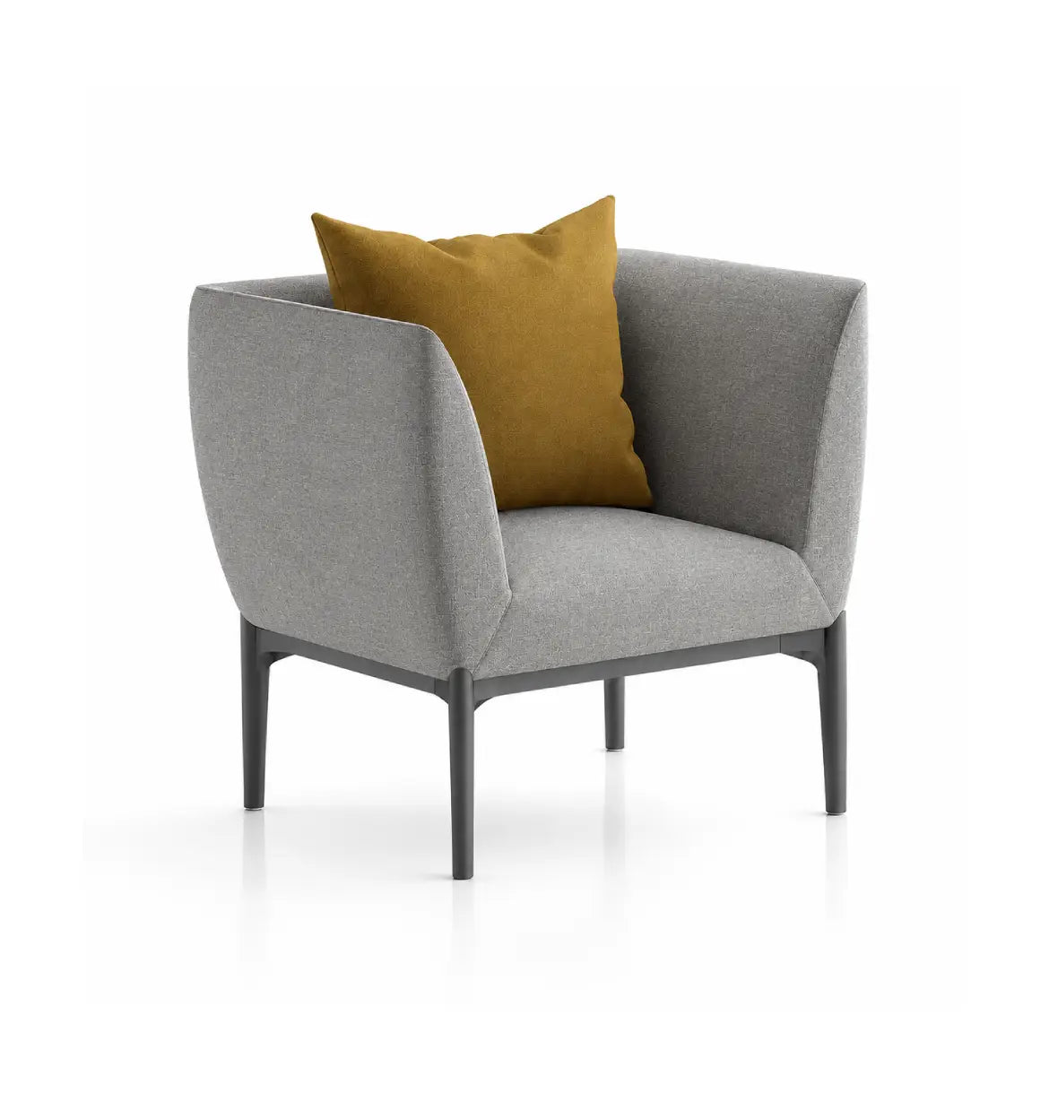 Links Armchair Consumer KANO Grey Fabric 2-5 Working Days
