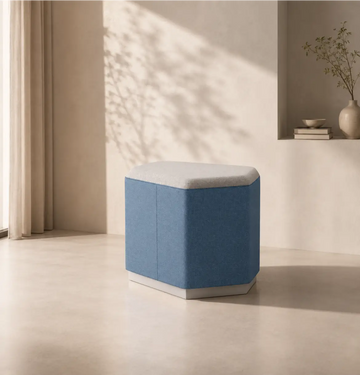 Linou Pentagonal Pouf Consumer BAFCO