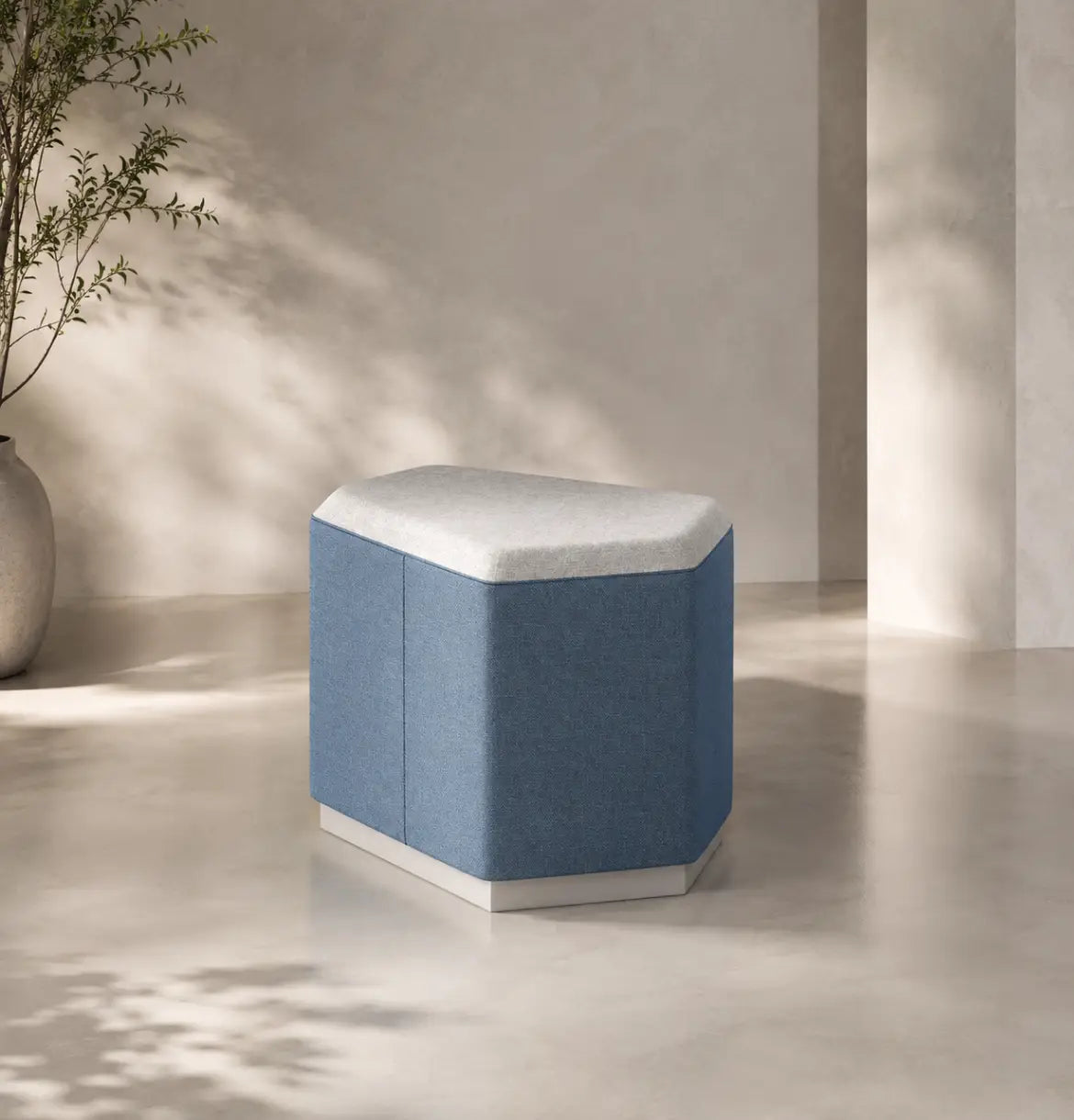 Linou Pentagonal Pouf Consumer BAFCO