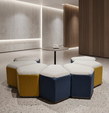 Linou Pentagonal Pouf Consumer BAFCO