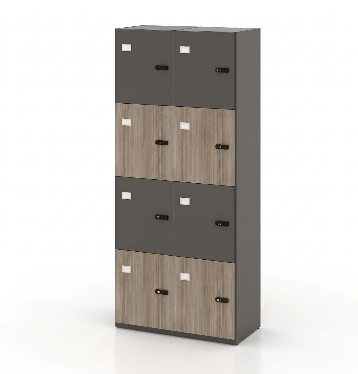 Universal Lockers (Meteor Grey Body) Consumer KANO CF09 Log Walnut 8-10 Weeks