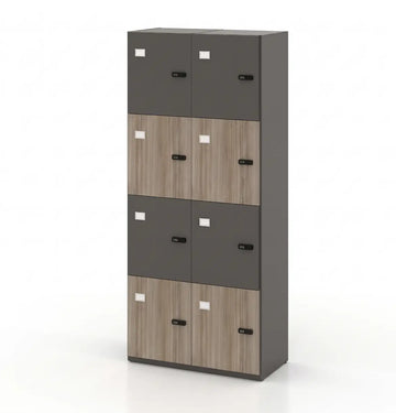Universal Lockers (Meteor Grey Body) Consumer KANO CF09 Log Walnut 8-10 Weeks