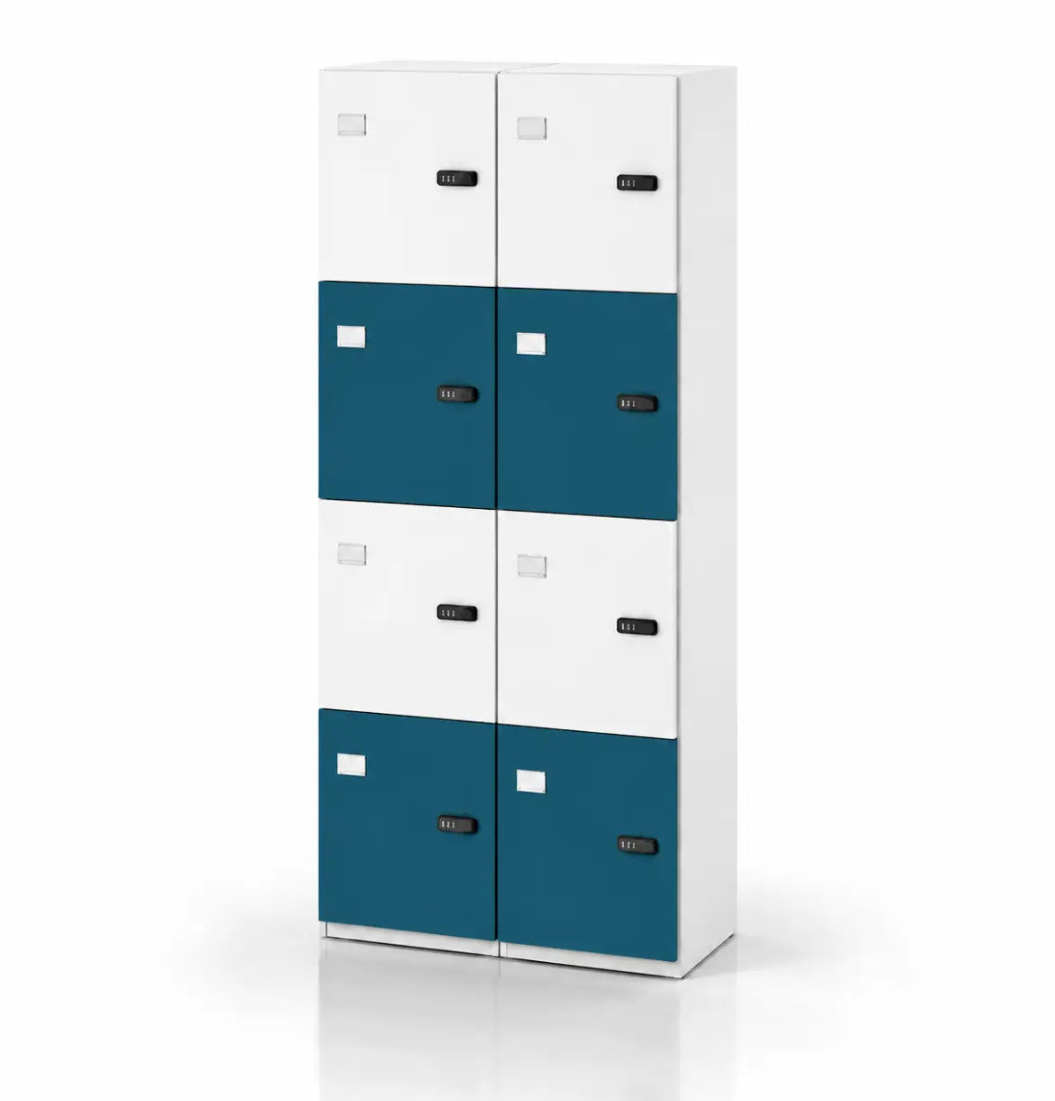 Universal Lockers (White Body) Consumer BAFCO Blue 8-10 Weeks