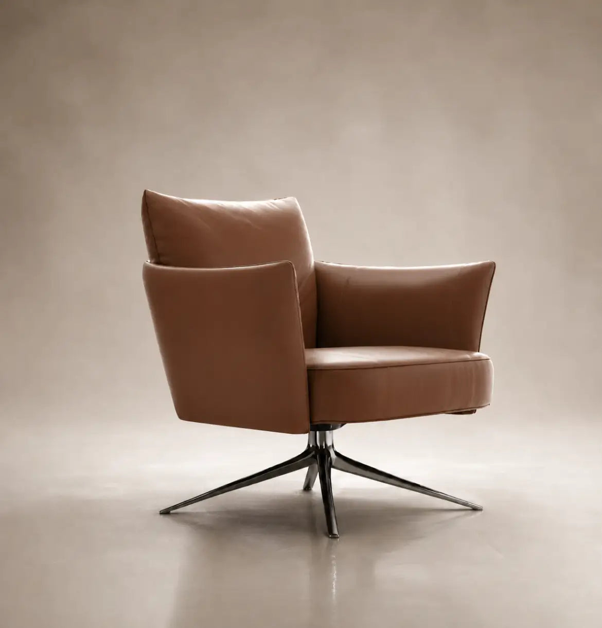 Loewe Executive Lounge Chair Consumer KANO Vegan Leather Tan 8-10 Weeks