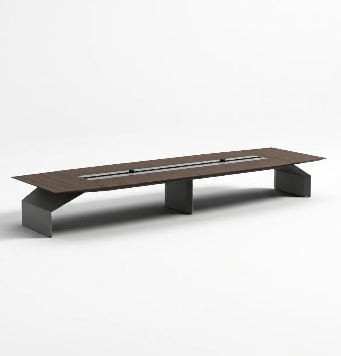 Lorenzo+ Boardroom Table (10-16 Pax) Consumer KANO CY20 Alpine Walnut 3600 8-10 Weeks