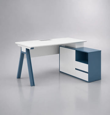 Magic Desk with Small Credenza Return Consumer KANO