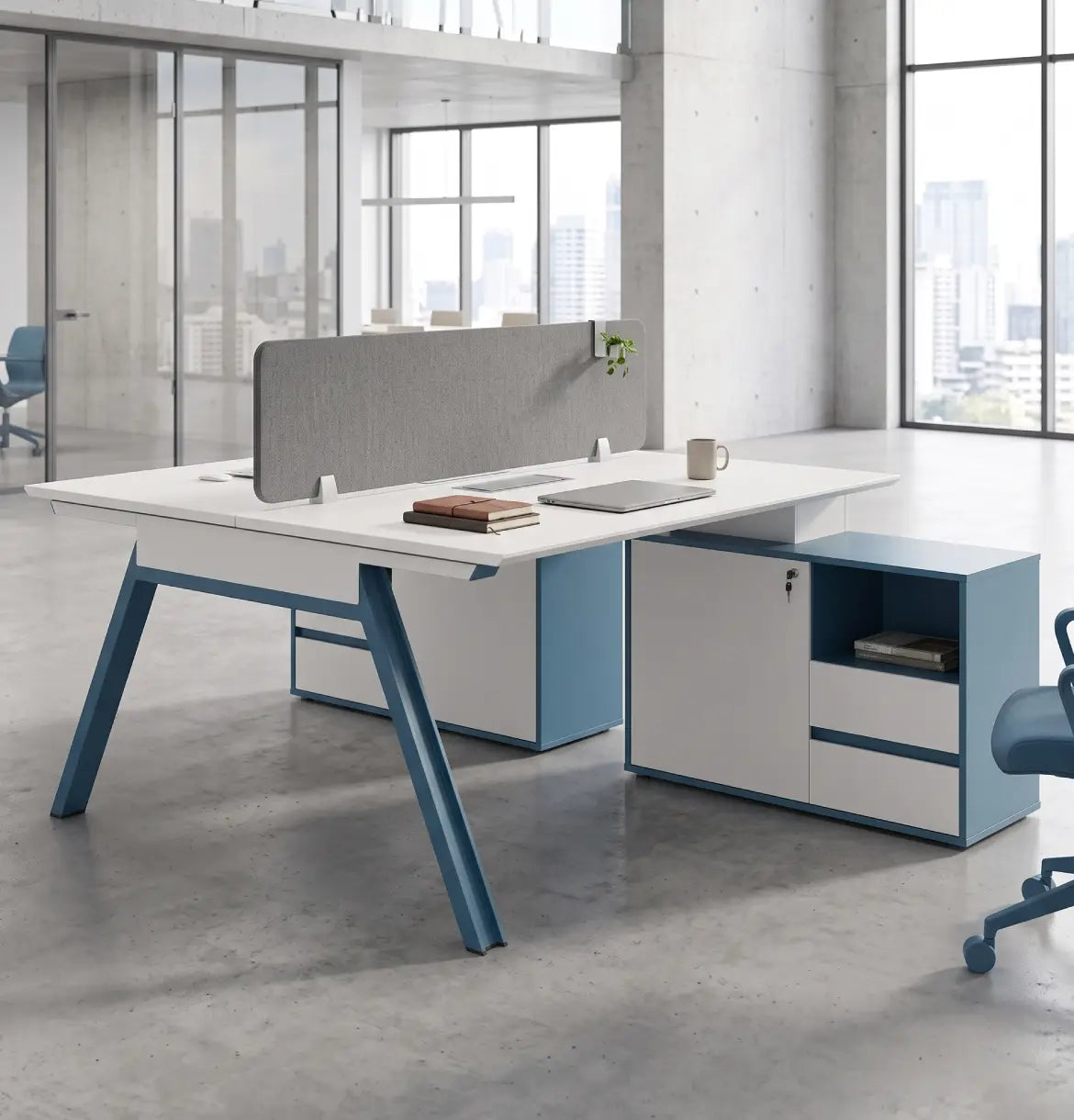 Magic Cluster of 2 Pax with Credenza Return Consumer KANO