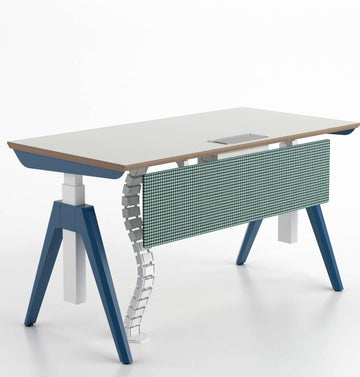 Maten Sit & Stand Straight Desk Consumer KANO W1400 x D700 x H750-1150mm CF05 White 8-10 Weeks