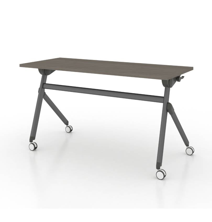 Merry Foldable Training Table (Single) Consumer KANO W700 x D600 x H750mm CF41 Nash Oak 8-10 Weeks